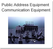Public Address Equipment, Communication Equipment